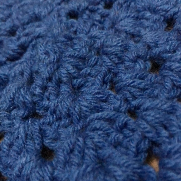 Set of 2-Handmade Crocheted Squares-10x10 - Picture 11 of 13